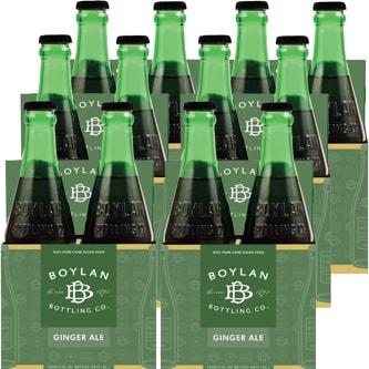 Boylan's Ginger Ale, Glass Bottles, Case